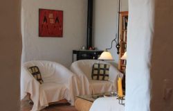 Blick vom Flur ins Wohnzimmer